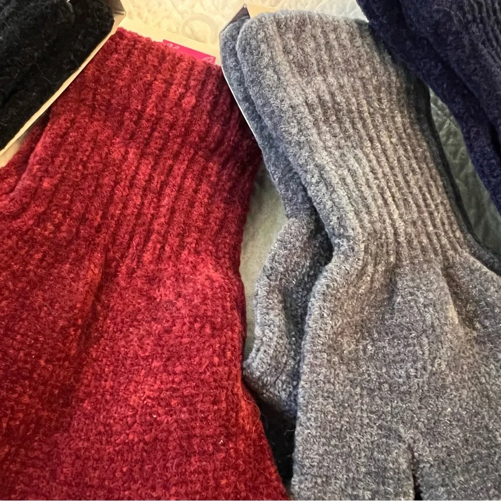 GARMENTEX Lot of 5 Pair Stretch Chenille Gloves NWT